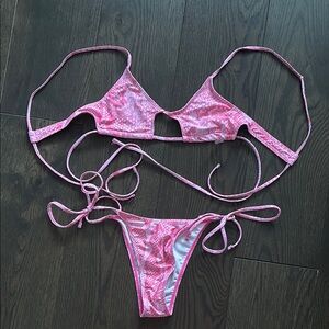 Pink Bikini Set